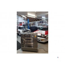 Infrarød dieselvarmer Pro 10,4 kW rustfrit stål motiv 120-600 m³ Wifi Hipers