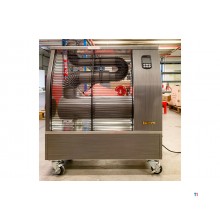 Infrarød dieselvarmer Pro 10,4 kW rustfrit stål motiv 120-600 m³ Wifi Hipers