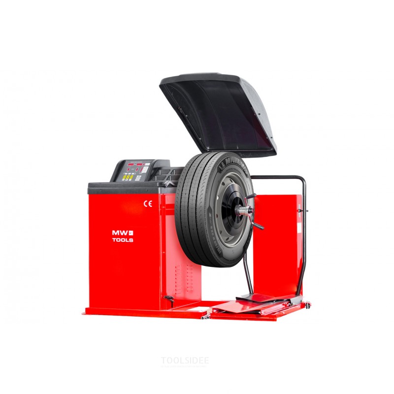 LKW-Reifenauswuchtmaschine 24 Zoll Hub 150kg MW Tools