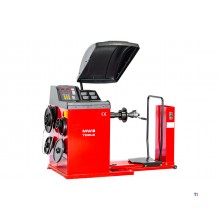 LKW-Reifenauswuchtmaschine 24 Zoll Hub 150kg MW Tools