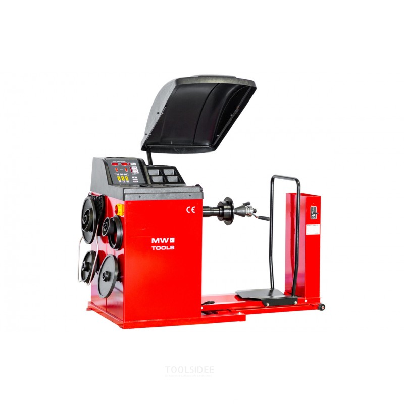 LKW-Reifenauswuchtmaschine 24 Zoll Hub 150kg MW Tools