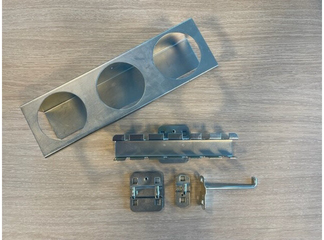 Oppbevaringsskap med 3 skuffer 780x380x1920mm MW Tools