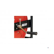 Drucklufthaspel 30 m Ø 1/4" 10 bar Stahl pulverbeschichtet MW Tools Drucklufthaspel 30 m Ø 1/4" 10 bar Stahl pulverbeschichtet MW Tools