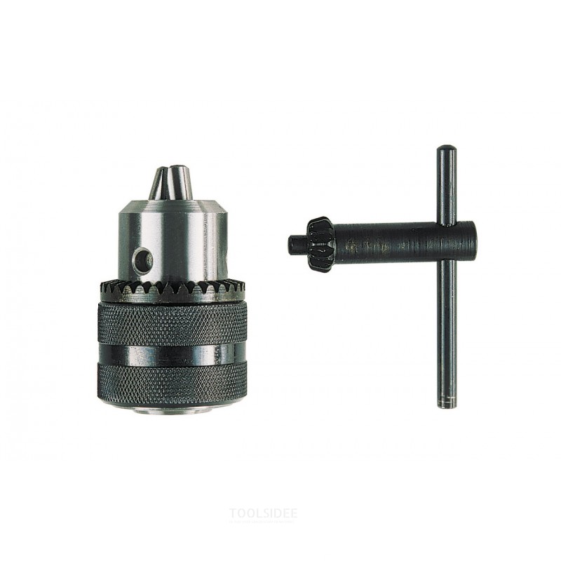 Professionele tandkrans boorhouder 1,5 - 13 mm DIN6349 B16 inclusief sleutel MW-Tech