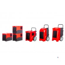 Pack séchoir de chantier BDP90 et ventilateur de sol RV380 MW Tools