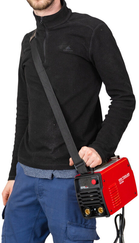 Elektrodeinverter LCD 220A 230V + tilbehør MW Tools Elektrodeinverter LCD 220A 230V + tilbehør MW Tools