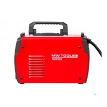 Elektrodeinverter LCD 220A 230V + tilbehør MW Tools Elektrodeinverter LCD 220A 230V + tilbehør MW Tools