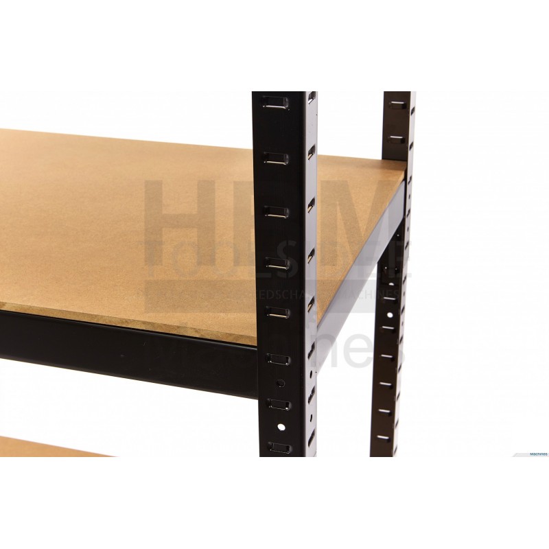 Scaffale per garage / scaffale professionale HBM 5 x 275 kg