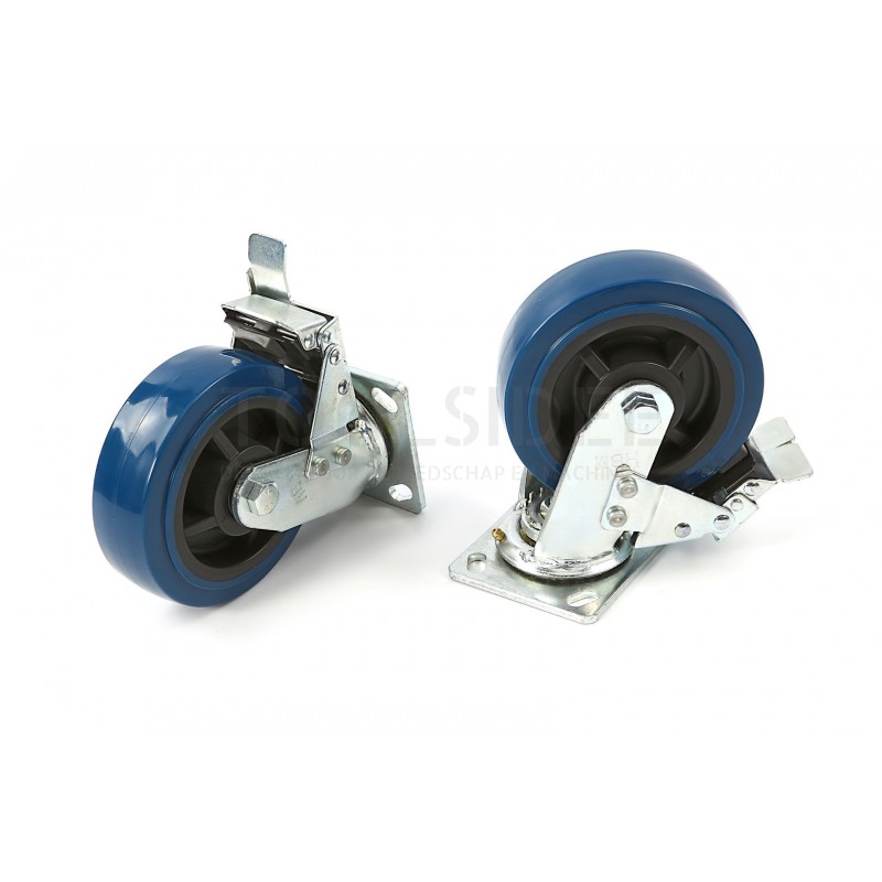 HBM profi 150 mm. swivel wheel with brake