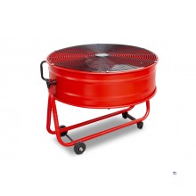 Mobiler kippbarer Industrieventilator - leistungsstarker Luftumwälzer Ø600 mm 230W 230V MW Tools