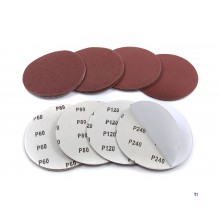 HBM 40-teiliges 150-mm-Selbstklebe-Schleifscheibenset
