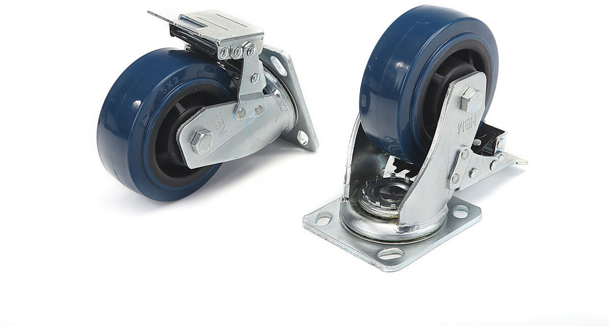 HBM profi 125 mm. swivel wheel with brake HBM profi 125 mm. swivel wheel with brake