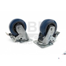 HBM profi 125 mm. swivel wheel with brake HBM profi 125 mm. swivel wheel with brake