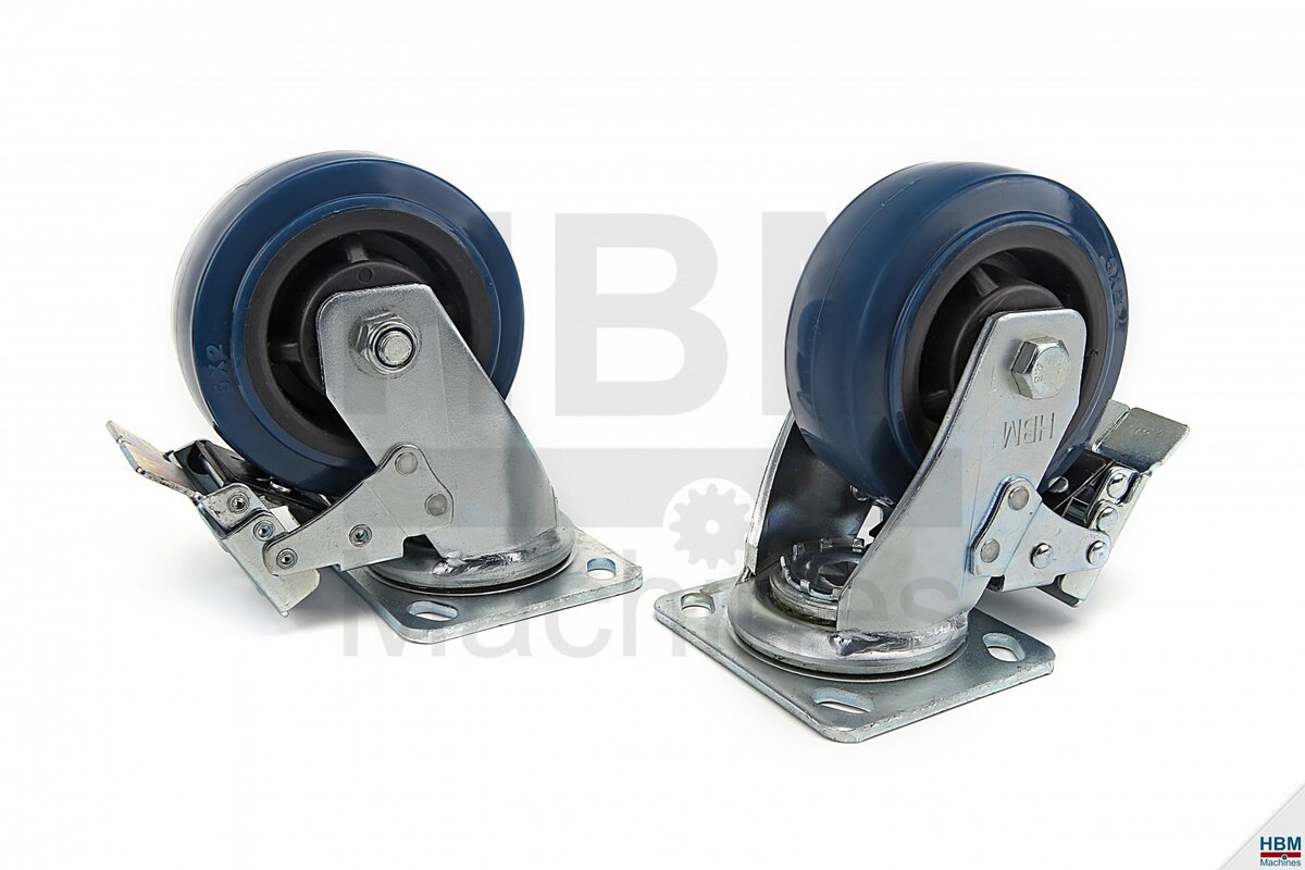 HBM profi 125 mm. swivel wheel with brake HBM profi 125 mm. swivel wheel with brake