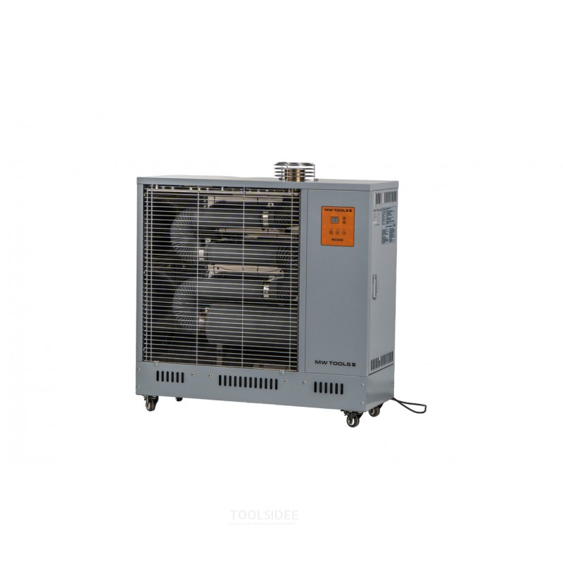 Mobiler Infrarot Diesel Heizer 10 kW 100-500 m³ MW Werkzeuge