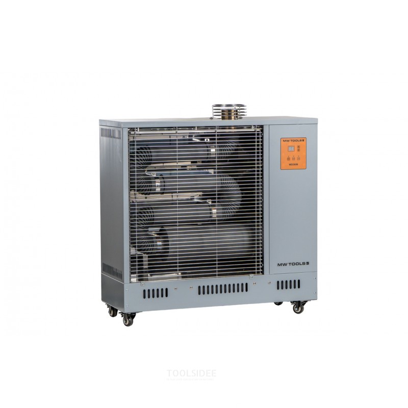 Mobiler Infrarot Diesel Heizer 10 kW 100-500 m³ MW Werkzeuge