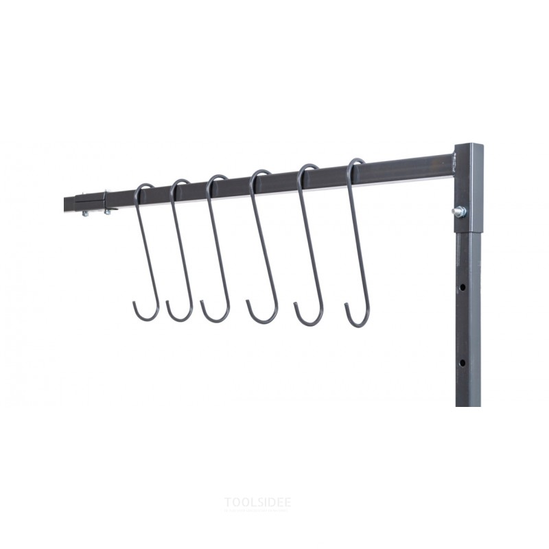Spritzständer 150 kg fahrbar mit verstellbarer Höhe 1790 x 1480 - 2480 mm MW Tools Spritzständer 150 kg fahrbar mit verstellbarer Höhe 1790 x 1480 - 2480 mm MW Tools