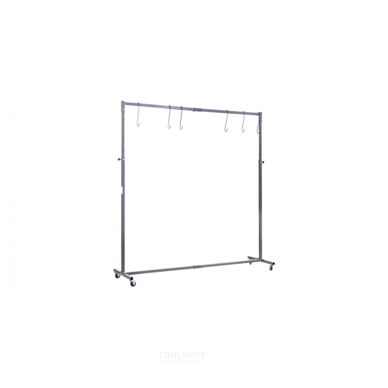 Spritzständer 150 kg fahrbar mit verstellbarer Höhe 1790 x 1480 - 2480 mm MW Tools Spritzständer 150 kg fahrbar mit verstellbarer Höhe 1790 x 1480 - 2480 mm MW Tools