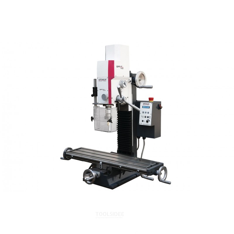 Boorfreesmachine X 480 mm Y 175 mm Z 370 mm BT20 0,95 kW 230V mechanische gereedschapswissel Optimill