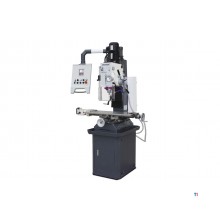 Bore- og fræsemaskine X 560 mm Y 195 mm Z 350 mm MK4/M16 1,5 kW 400V længdefremføring variabel hastighed Optimill