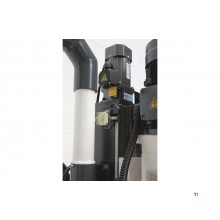 Bore- og fræsemaskine X 560 mm Y 195 mm Z 350 mm MK4/M16 1,5 kW 400V længdefremføring variabel hastighed Optimill