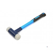 HBM 35 mm. martello da installazione in nylon antirinculo con manico in fibra di vetro