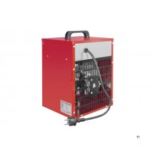 Elektrisk varmluftblæser 3kW 230V MW Værktøj