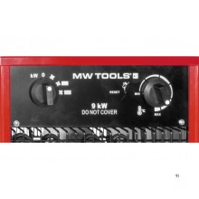 Elektrisk varmluftblæser 9kW 3x400V MW Værktøj