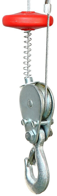 Kabellyft 230V 600 kg, 18 m, 230 V, trådbunden styrning MW Tools