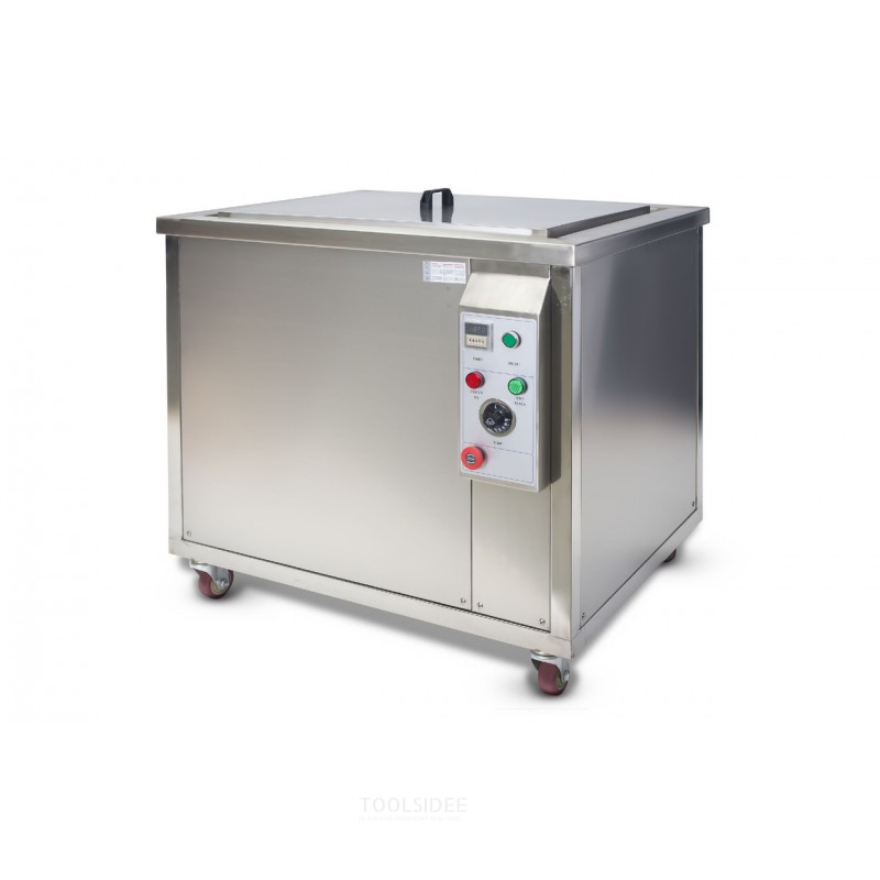 Ultrasoonreiniger 120 liter 40 kHz industrieel 24/7 werking MW Tools