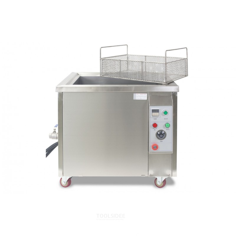 Ultrasoonreiniger 120 liter 40 kHz industrieel 24/7 werking MW Tools