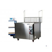 Ultralydsrenser 175 liter 40 kHz industriel 24/7 drift MW Tools