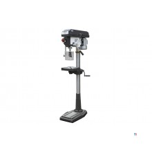 Kolonneboremaskin med bor opptil ø 25 mm, MK3-feste, 750 W, 400 V, 12 hastigheter, boretvinge og Optidrill klemboltsett.