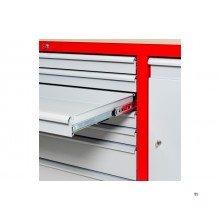 Werkzeugwagen 7 Schubladen mit 1 Schrank MW Tools