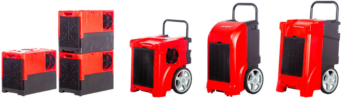 Sæt byggetørrer BDP50 + ventilator MV600L MW Tools Sæt byggetørrer BDP50 + ventilator MV600L MW Tools