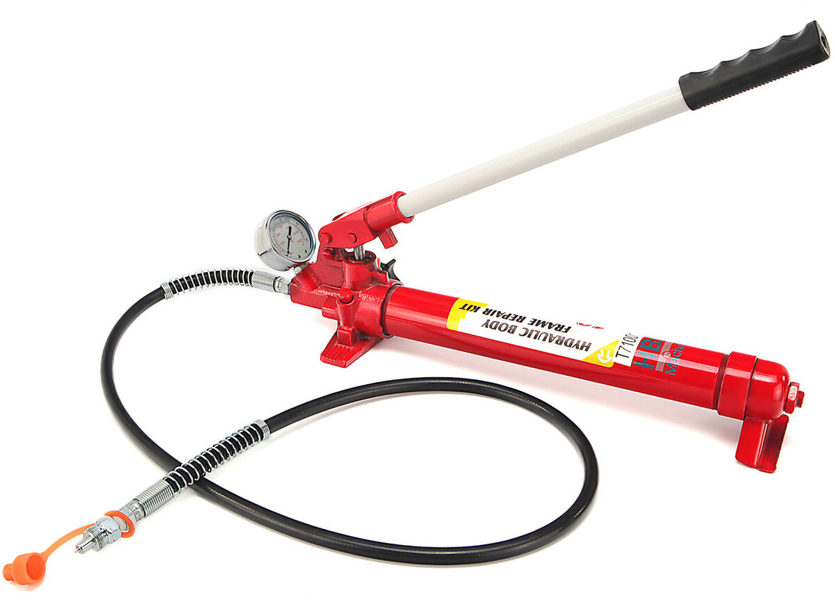 HBM 10 Ton Hydraulische Pomp met Manometer