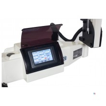Elektrisk gevindboringsarm M6 til M24 PLC-styreservo 1,2 kW 230V aktionsradius 1600 mm inklusive 9 gevindboringspotter, glidekob