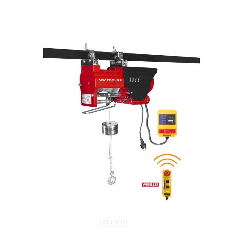 Hejs 230V, trådløs fjernbetjening MW Tools Hejs 230V, trådløs fjernbetjening MW Tools
