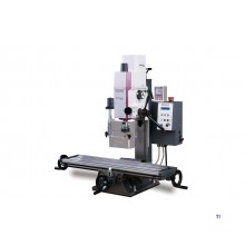 Bore- og fræsemaskine X 480 mm Y 175 mm Z 210 mm MK2/M10 0,75 kW 230V variabel hastighed digital aflæsning langt bord Optimill
