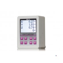 Bore- og fræsemaskine X 480 mm Y 175 mm Z 210 mm MK2/M10 0,75 kW 230V variabel hastighed digital aflæsning langt bord Optimill