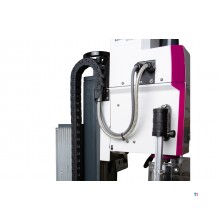 Bore- og fræsemaskine X 480 mm Y 175 mm Z 210 mm MK2/M10 0,75 kW 230V variabel hastighed digital aflæsning langt bord Optimill
