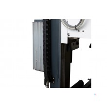 Bore- og fræsemaskine X 480 mm Y 175 mm Z 210 mm MK2/M10 0,75 kW 230V variabel hastighed digital aflæsning langt bord Optimill