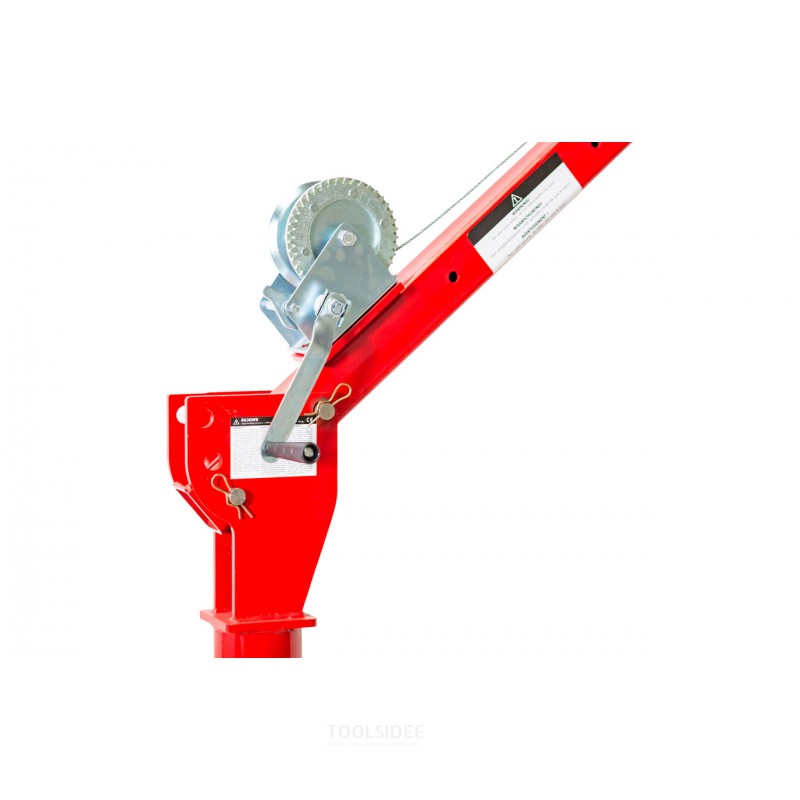 Mobilkran 300 kg med manuelt spil MW Tools