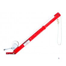 Mobile crane 300 kg with manual winch MW Tools