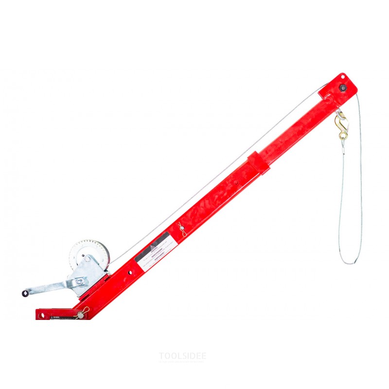Mobilkran 300 kg med manuelt spil MW Tools