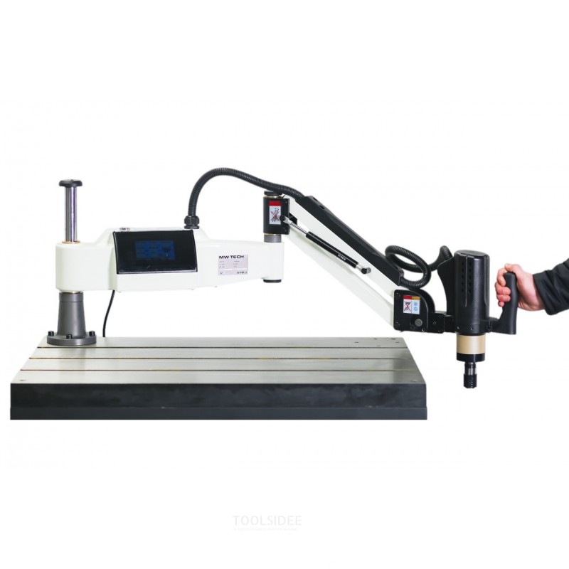 Electric tapping arm M16 to M42 PLC control servo 1.2 kW 230V operating ...