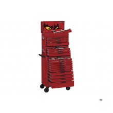 Verktygsvagn röd mega master set 1011 delar Teng Tools Verktygsvagn röd mega master set 1011 delar Teng Tools