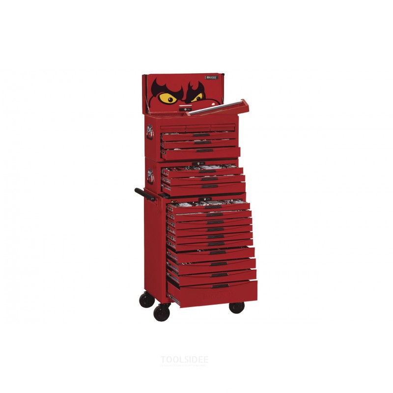 Verktygsvagn röd mega master set 1011 delar Teng Tools Verktygsvagn röd mega master set 1011 delar Teng Tools