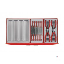 Verktygsvagn röd mega master set 1011 delar Teng Tools Verktygsvagn röd mega master set 1011 delar Teng Tools