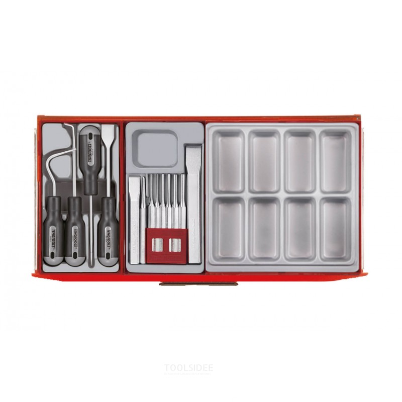 Verktygsvagn röd mega master set 1011 delar Teng Tools Verktygsvagn röd mega master set 1011 delar Teng Tools